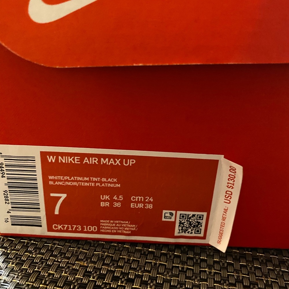Womens Nike air max up shoes